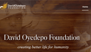 David Oyedepo Foundation OneWorld Merit Undergraduate Scholarships
